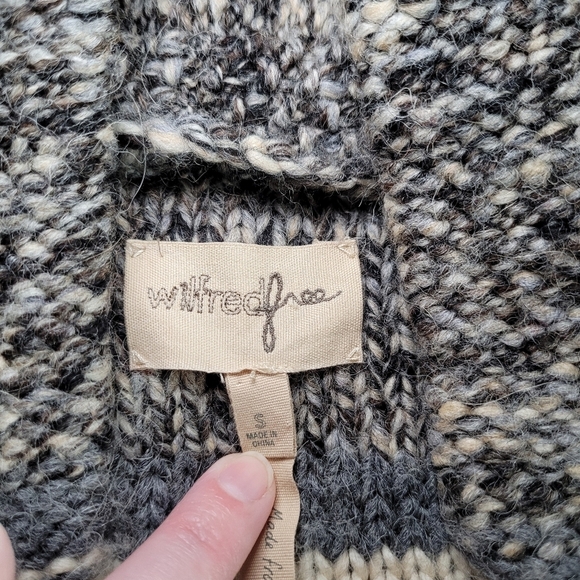 Aritzia Wilfred Free Erable wool & alpaca cardigan size small​ - Picture 11 of 16